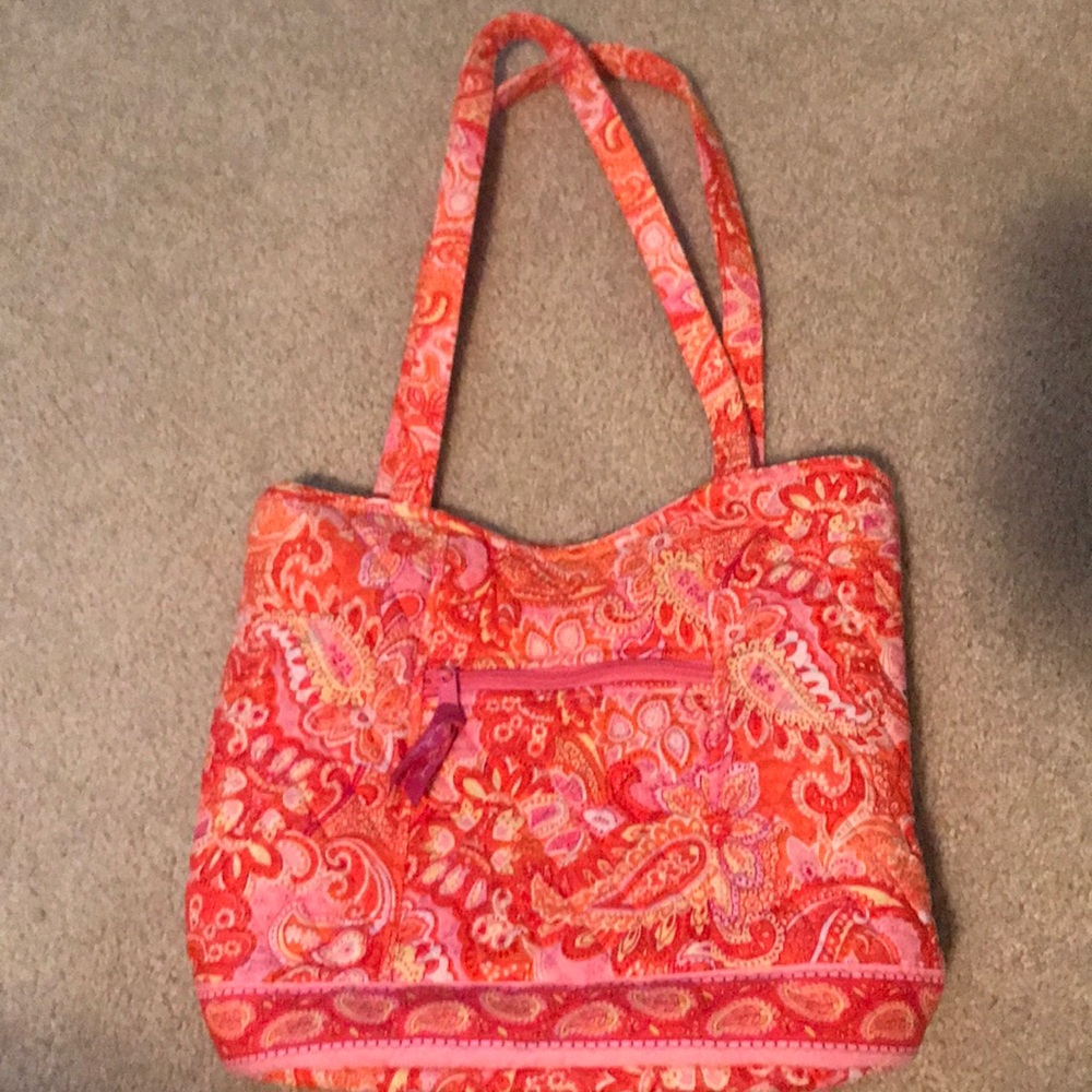 Orange Small Tote Bag